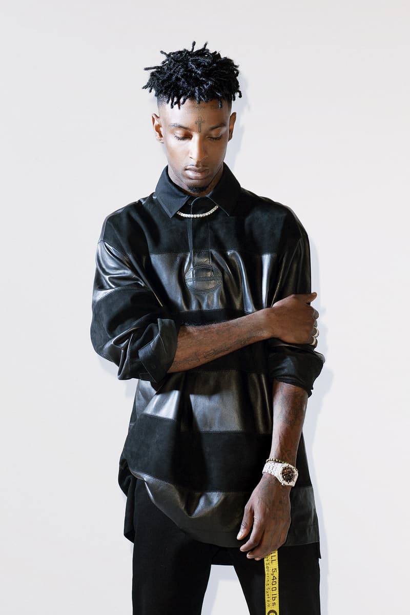 21 Savage EXIT Magazine Cover Story Editorial Kenneth Cappello