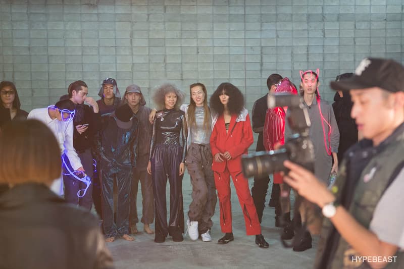 99%IS Spring Summer 2018 Collection Show Backstage Bajowoo