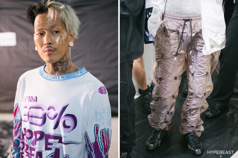 99%IS Spring Summer 2018 Collection Show Backstage Bajowoo