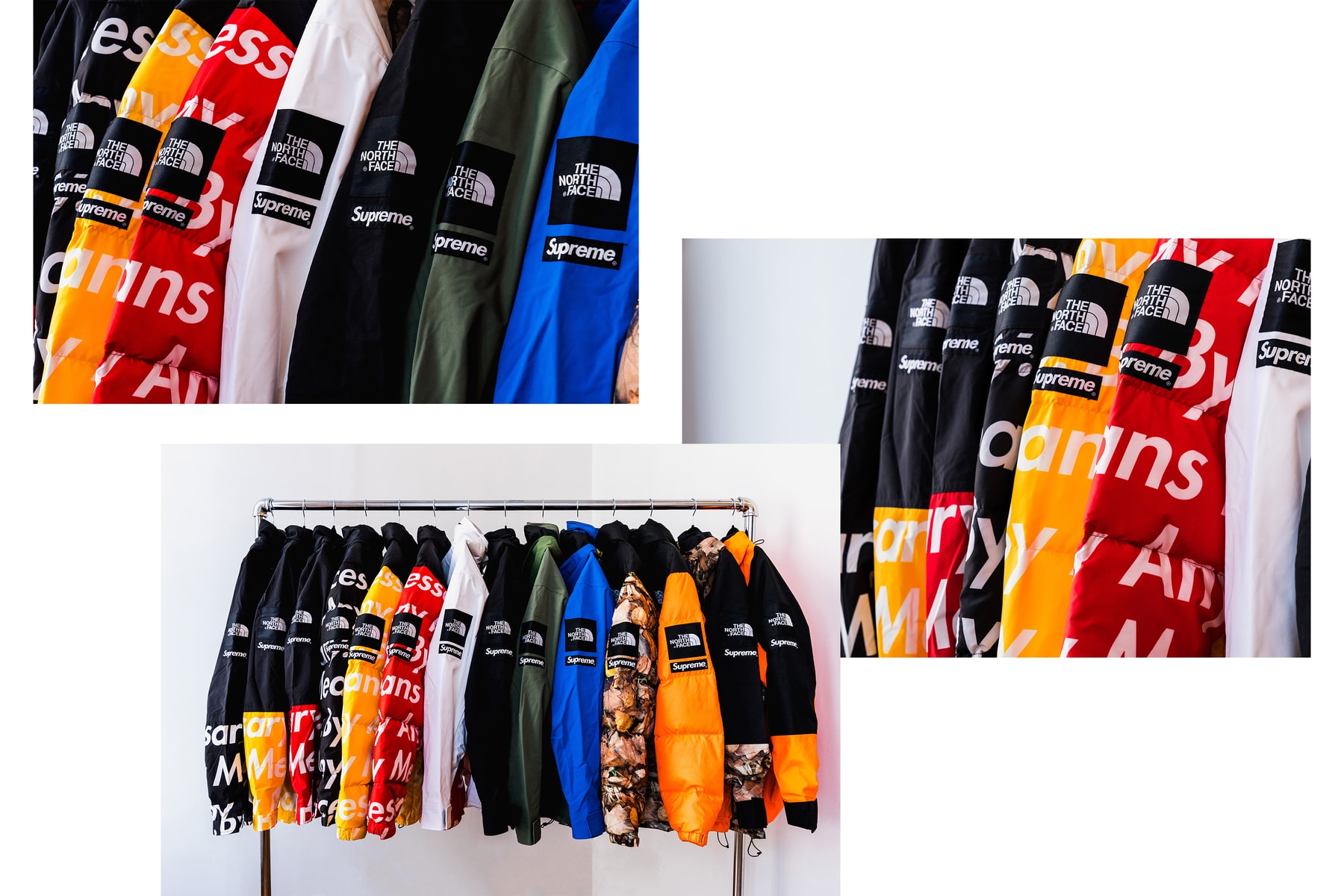 Peter Valles The North Face TNF Supreme Vans Comme des Garcons CDG sacai Collaborations Collabs Jackets Pants Outerwear Junya Watanabe mastermind Vans