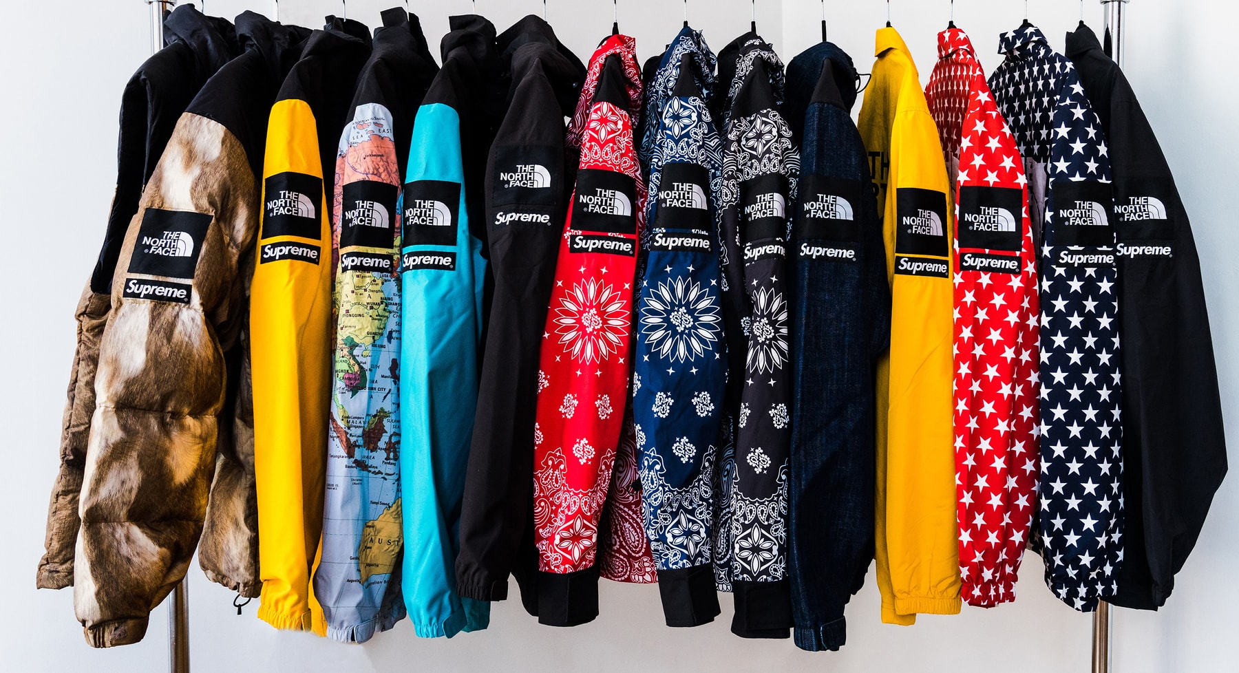 Peter Valles The North Face TNF Supreme Vans Comme des Garcons CDG sacai Collaborations Collabs Jackets Pants Outerwear Junya Watanabe mastermind Vans