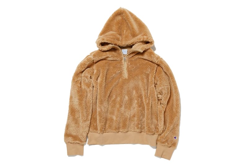 champion fleece hoodie teddy bear