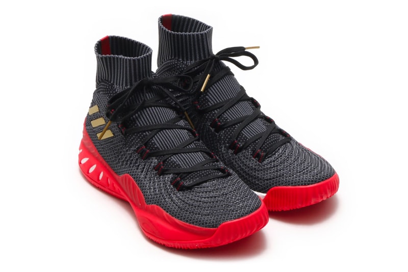 adidas Crazy Explosive 2017 Primeknit Black Scarlet Basketball
