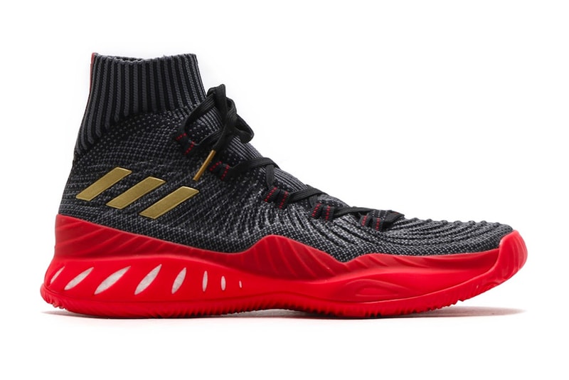 adidas Crazy Explosive 2017 Primeknit Black Scarlet Basketball