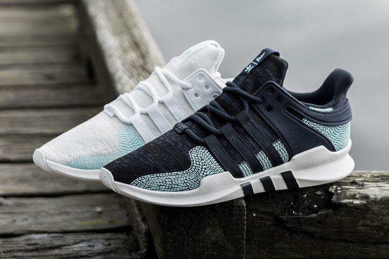 adidas x Parley Eqt Support Adv CK Ink and White