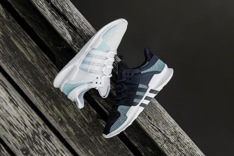 adidas x Parley Eqt Support Adv CK Ink and White