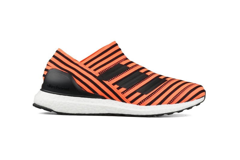 adidas Nemeziz Tango 17 UltraBOOST Solar Orange Core Black 2017 October 13 Release Sneakers Shoes Footwear Bodega