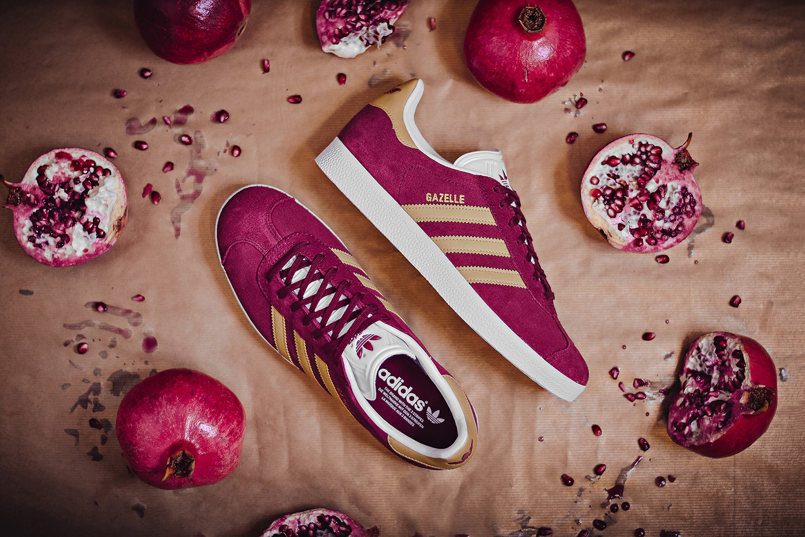 adidas Originals Gazelle Collegiate Burgundy 2017 October Fall Release Date Info Sneakers Shoes Footwear Xtreme