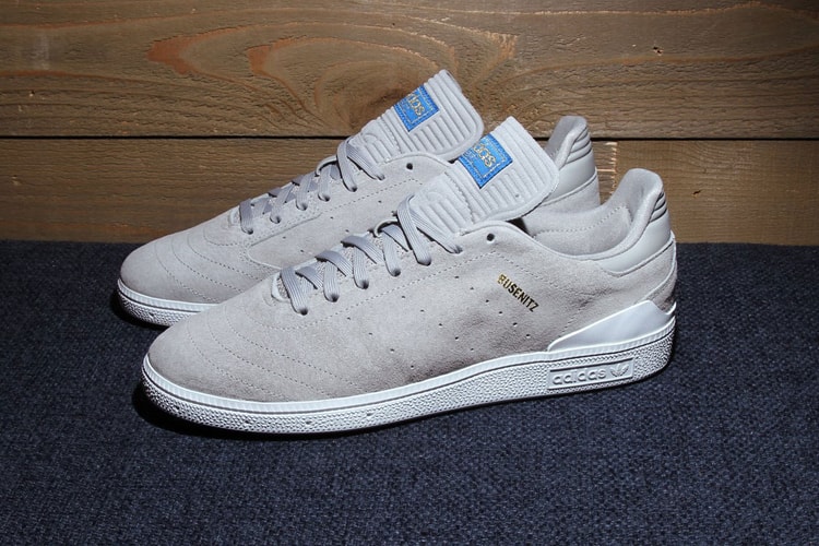 The adidas Skateboarding Busenitz RX Receives a Sleek Grey Suede Wrap