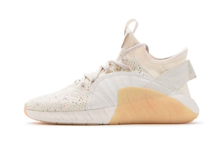 The adidas Tubular Rise Arrives in a Clean "Cream White" Color Scheme