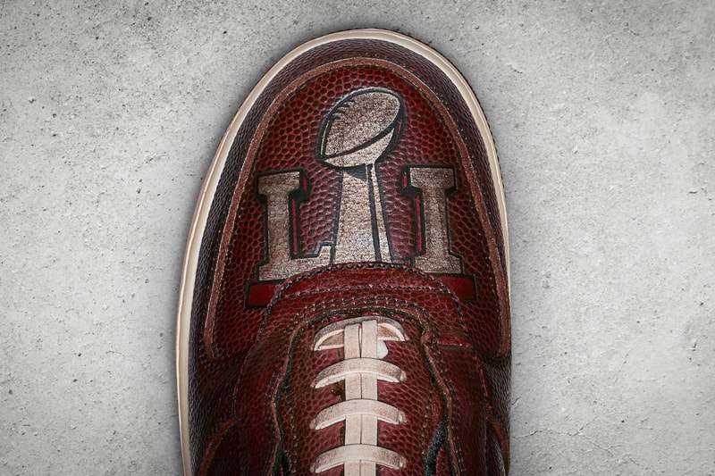 Nike Air Force 1 Low New England Patriots Super Bowl 51 Atlanta Falcons Comeback Footwear Special Edition Release Date Info Drops October 22 Gillette Stadium October 20 21 Auction