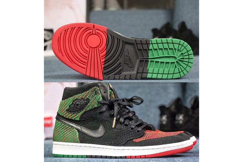 Air Jordan 1 Multicolored Flyknit Black History Month