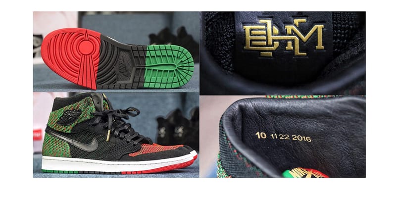 air jordan 1 flyknit bhm