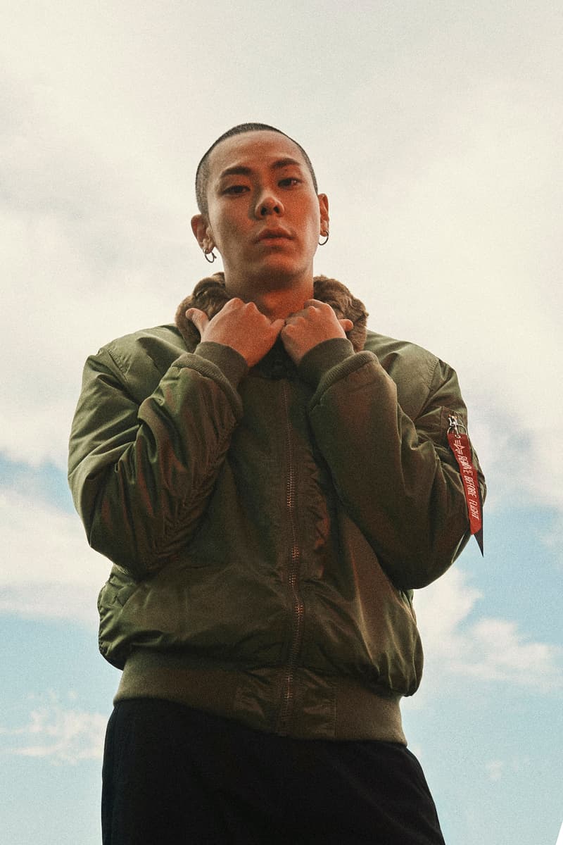 Alpha Industries Rapper Loco army flight jacket