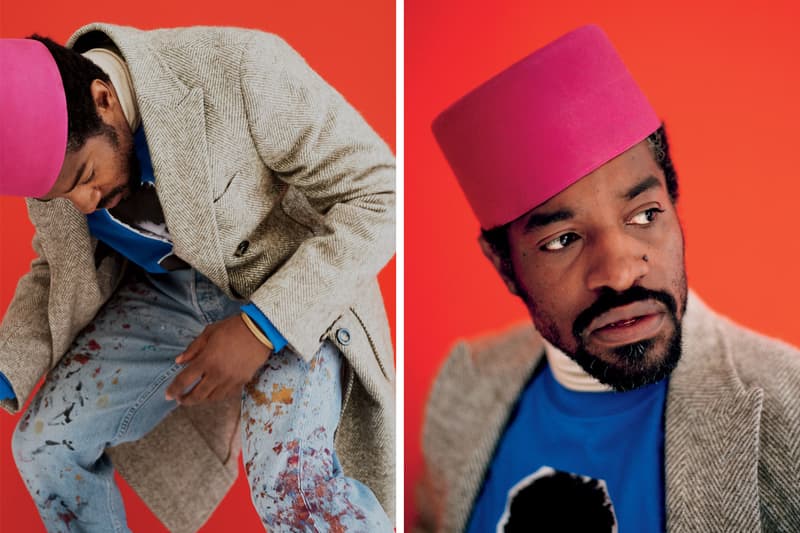 Andre 3000 GQ Style Interview Music Rap Hip Hop Fashion Celebrities big boi outkast retirement andré gold teeth