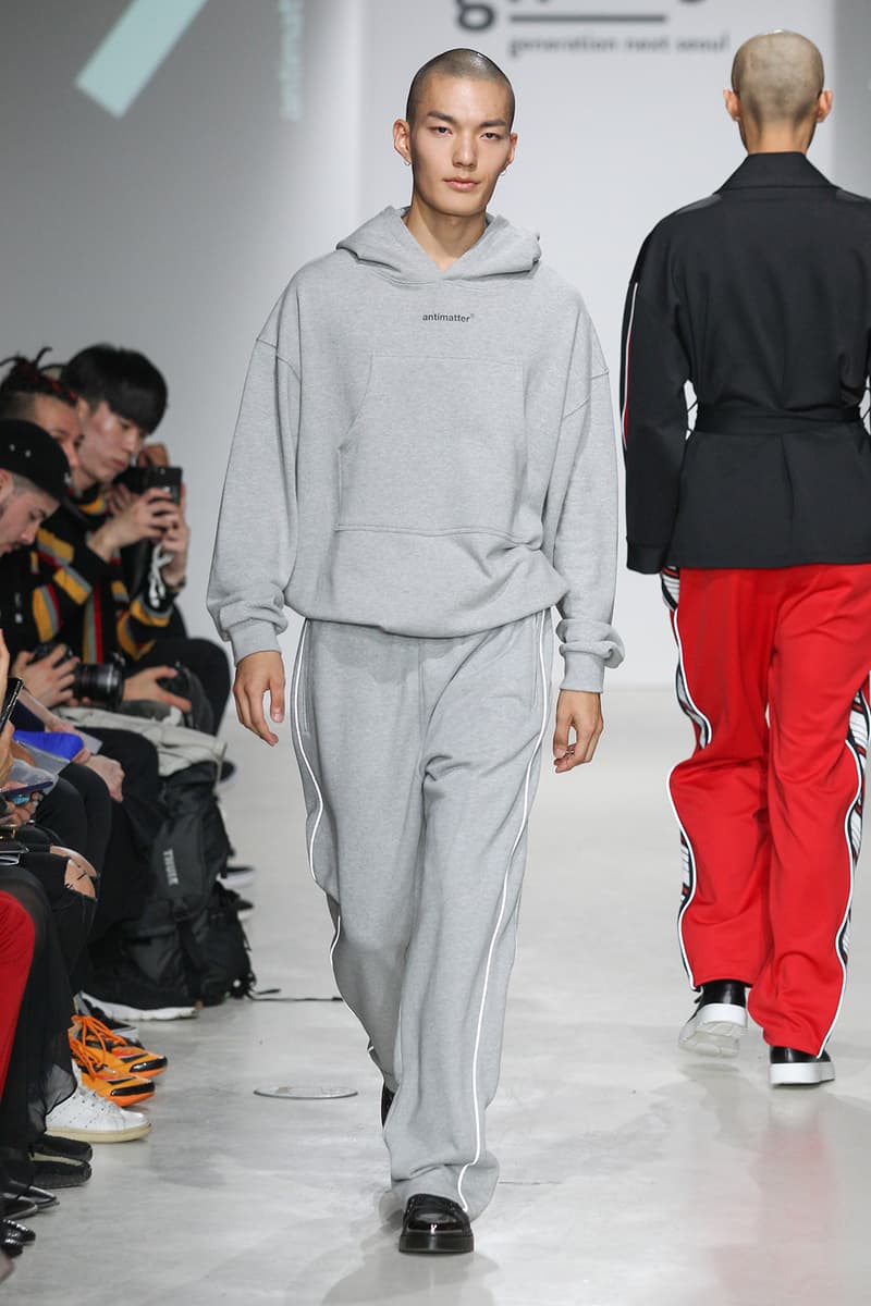 ANTIMATTER 2018 Spring Summer BIT BEAT Collection Seoul Korea Runway Fashion Week