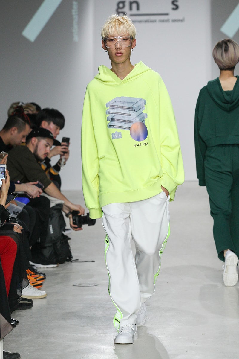 ANTIMATTER 2018 Spring Summer BIT BEAT Collection Seoul Korea Runway Fashion Week