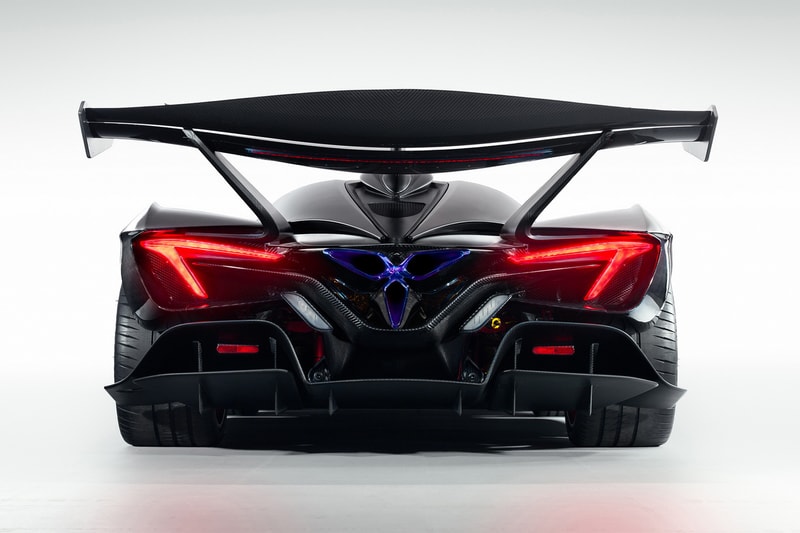 Apollo Intensa Emozione Hypercar Supercar car vehicle black carbon fiber