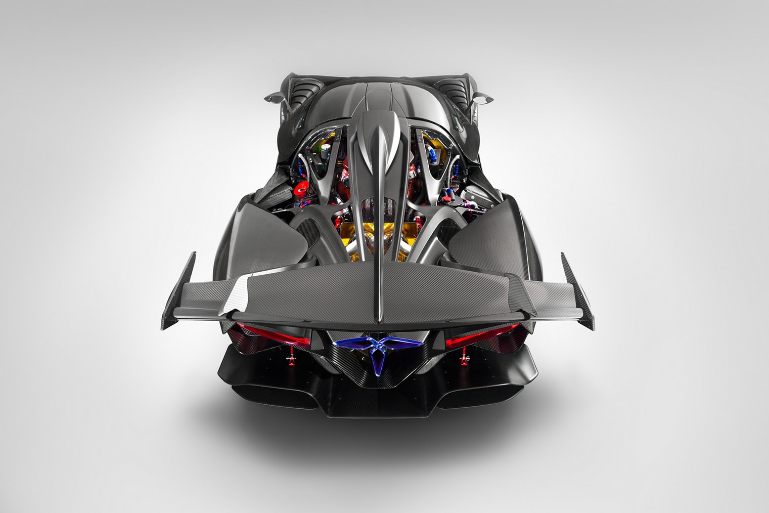 Apollo Intensa Emozione Hypercar Supercar car vehicle black carbon fiber