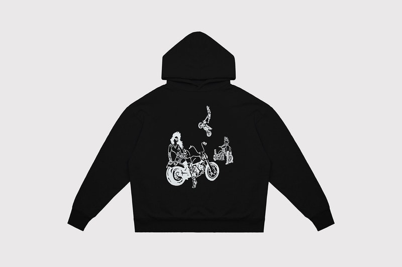 Aries Fergus Purcell Hoodies Long Sleeves "Aloha From Hell"