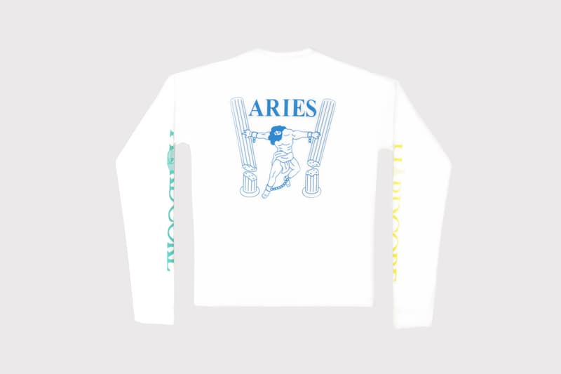 Aries Fergus Purcell Hoodies Long Sleeves "Aloha From Hell"
