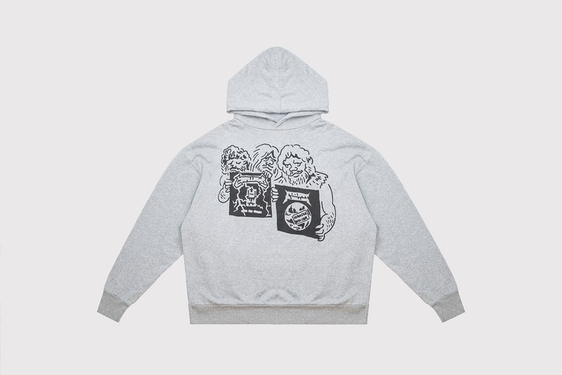 Aries Fergus Purcell Hoodies Long Sleeves "Aloha From Hell"