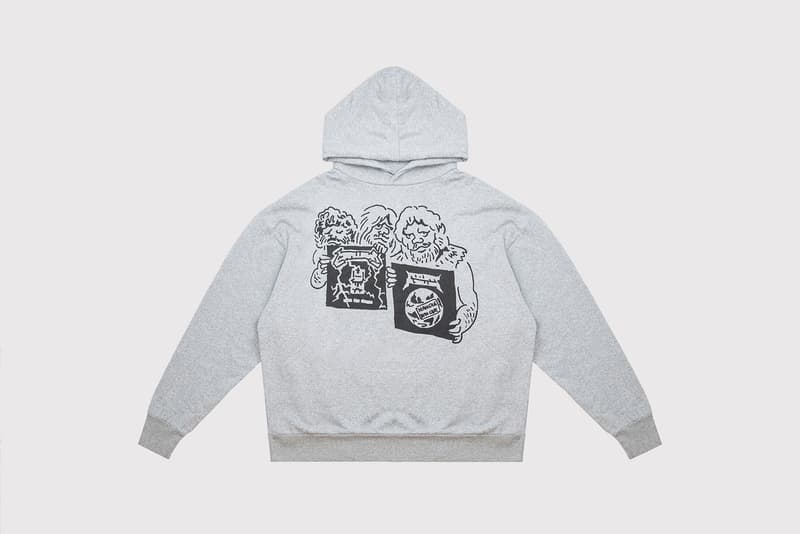 Aries Fergus Purcell Hoodies Long Sleeves "Aloha From Hell"