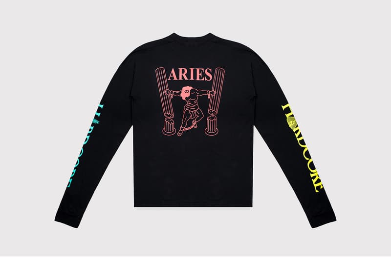 Aries Fergus Purcell Hoodies Long Sleeves "Aloha From Hell"