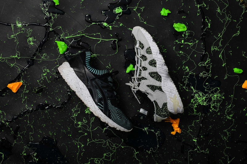 ASICS Halloween 2017 Glow in the Dark GEL Lyte Kayano Mai Knit 2017 October 31 Release Date Info Sneakers Shoes Footwear END Clothing