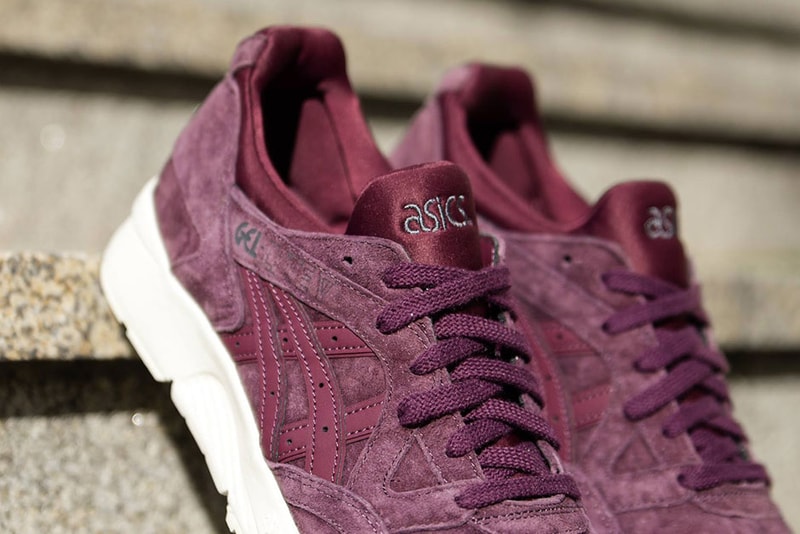 ASICS GEL-LYTE V Purple Eggplant Brown Tan Taupe Suede Colorway Pack