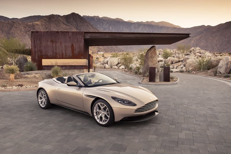 Aston Martin DB11 Volante Convertible AMG V8 Engine