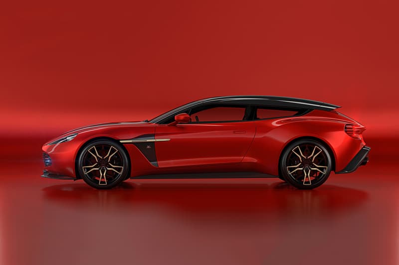 Aston Martin Vanquish Zagato Shooting Brake Unveiled Debut 2018 Release
