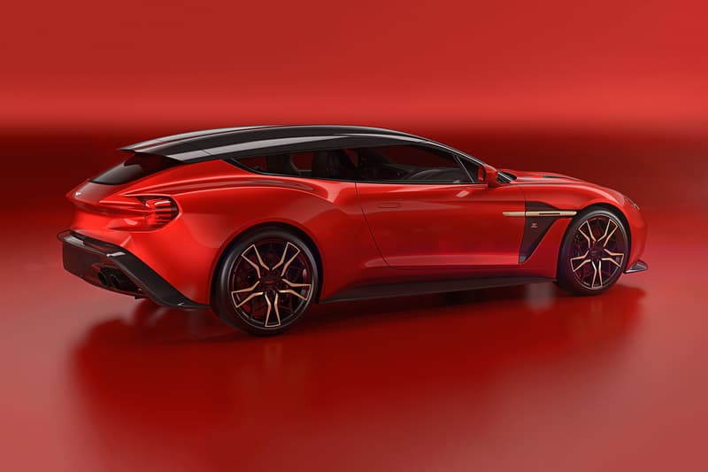Aston Martin Vanquish Zagato Shooting Brake Unveiled Debut 2018 Release