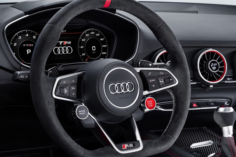 Audi TT Clubsport Concept 600 лошадиных сил SEMA 2017 Красный