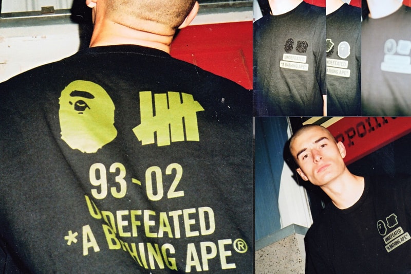 UNDEFEATED BAPE A Bathing Ape Fall/Winter 2017 Lookbook Collection Apparel