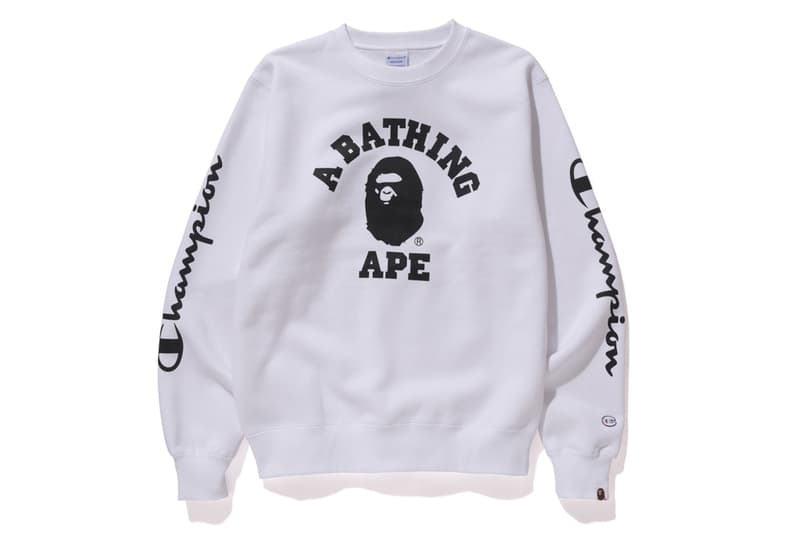 BAPE Champion Fall Winter 2017 Capsule Collection Collaboration October 21 Release Date Info