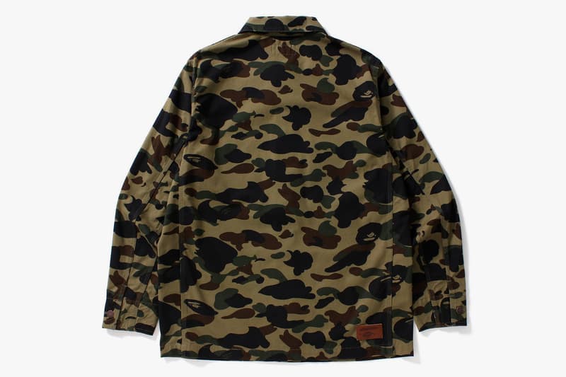 BAPE Duck 1ST CAMO Hat Cap Coverall Jacket 2017 Fall Winter October 14 Drop Release Info