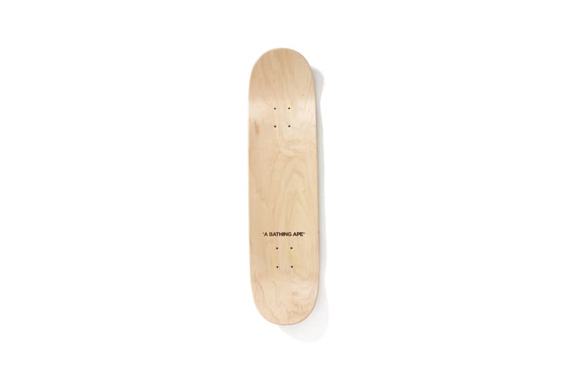 BAPE ABC Camo Print Skateboard Decks Release Wheels Keychains Three Colors Pink Blue Olive