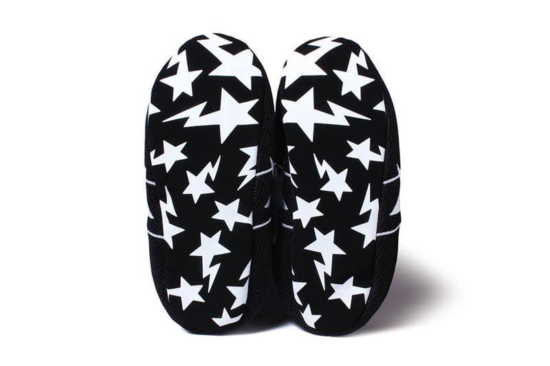 A Bathing Ape BAPE STA Room Shoes Black White 2017 October 7 Release Date Info Footwear