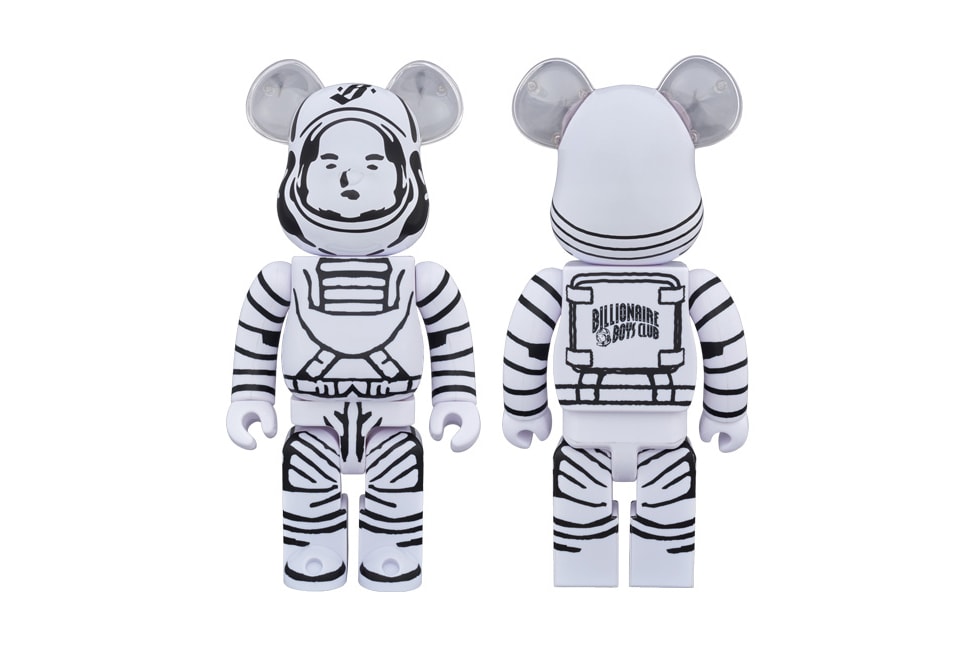 Billionaire Boys Club Medicom Toy Astronaut BEARBRICK 100 400 Percent BBC Release Date Info October 14 Japan