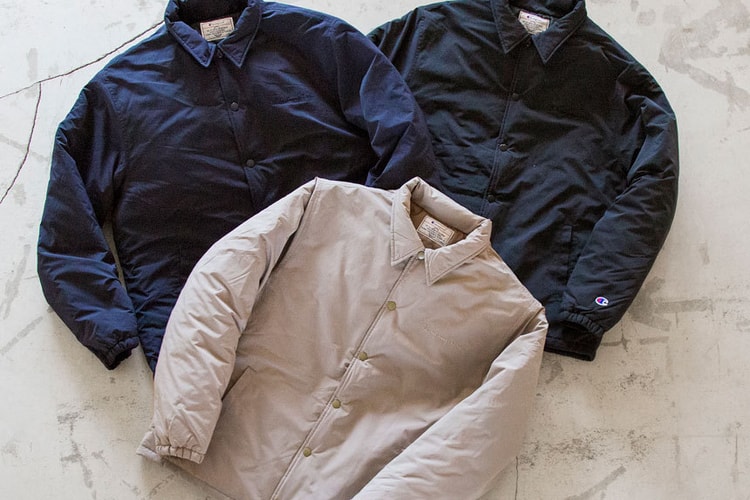 BEAUTY & YOUTH and Champion Launch Seasonal Coach and Varsity Jackets