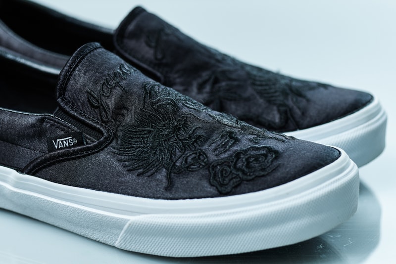 ROLLICKING x Vans Japan Souvenir Jacket Collaboration Release Date Drop Info Sneaker Shoe 2017 November 1 slip on Yokosuka skeleton 
