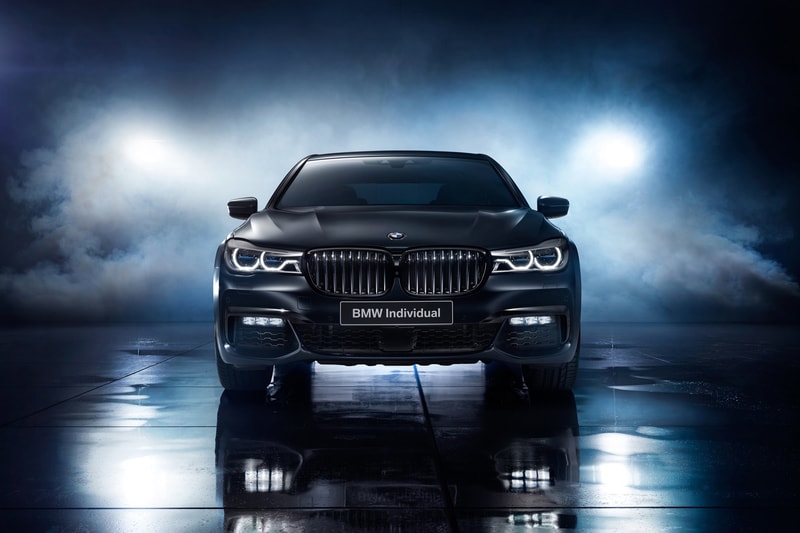 BMW 7 Series Black Ice Edition Russia Russian Exclusive Individual M Sport