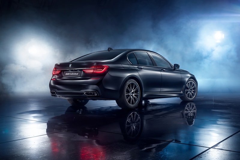 BMW 7 Series Black Ice Edition Russia Russian Exclusive Individual M Sport