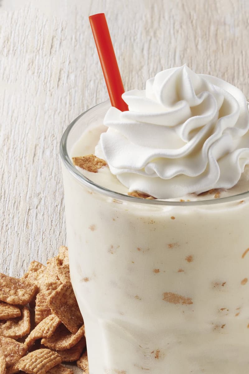 Burger King Cinnamon Toast Crunch Milkshake 2017 October Release Breakfast