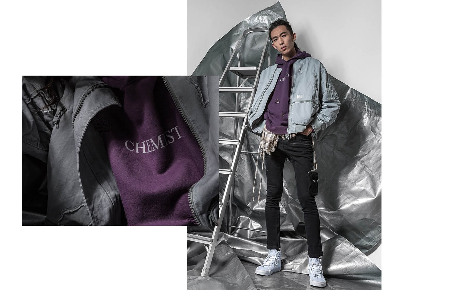 C2H4 Collection Fall/Winter 2017 Post Apocalypse HBX Editorial