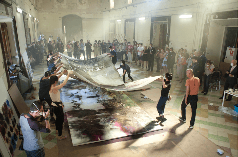 Cai Guo Qiang The Spirit of Painting The Prado Museum Exhibition 2017 October 2018 March 4 Closing Opening