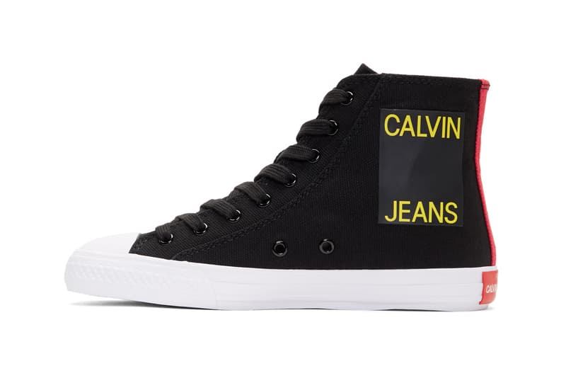 Calvin Klein 205W39NYC Constantine 135 High-Top White Black Calvin Klein Jeans