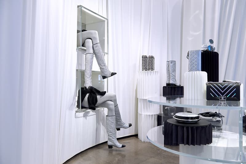 Chanel colette Takeover Look Inside Setup Karl Lagerfeld T Shirt Logo