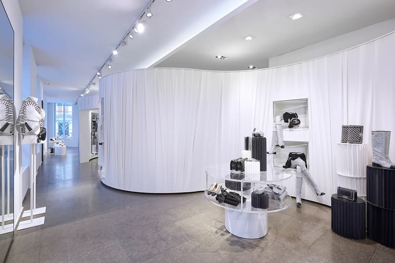 Chanel colette Takeover Look Inside Setup Karl Lagerfeld T Shirt Logo